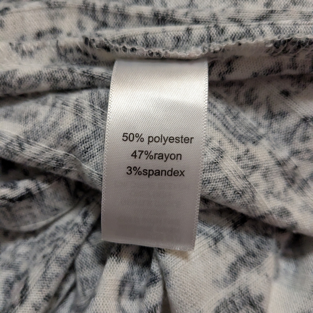 Maurices XL Black and White Open Cardigan EUC - Picture 5 of 8